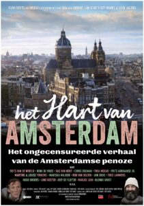 Affiche van de documentaire 'Het hart van Amsterdam'