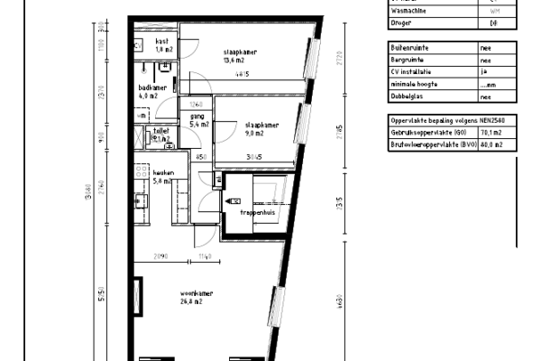SAB1C plattegrond